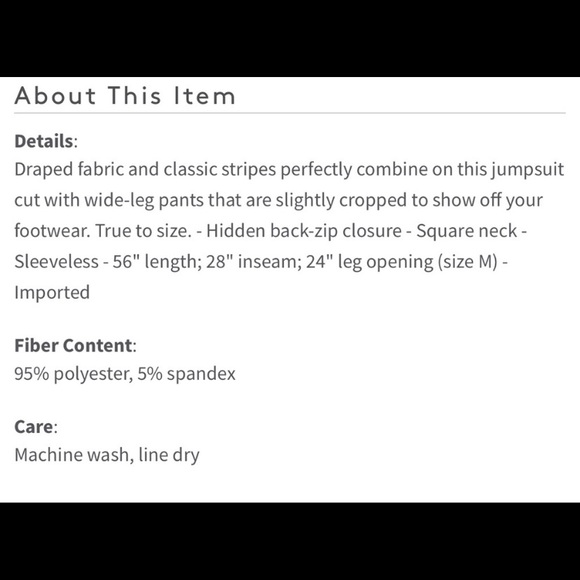 navy and pink jumpsuit - Picture 5 of 5